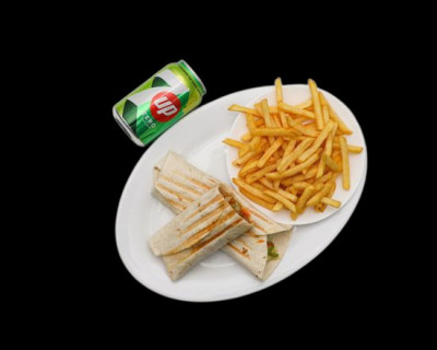 Chicken Shawarma Wrap Meal