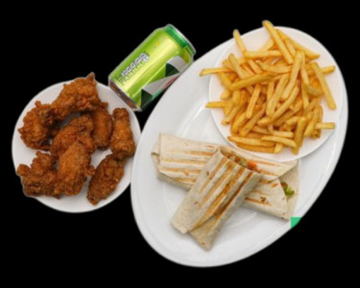 Beef Shawarma Wrap Meal